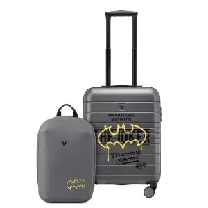 🦇 Roncato Warner DC Batman Luggage Set – Trolley & Backpack