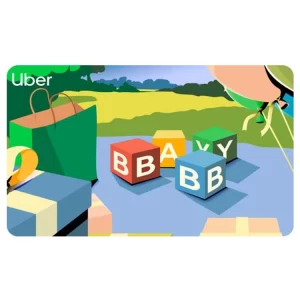 🚗 Uber Digital Gift Card - 100€